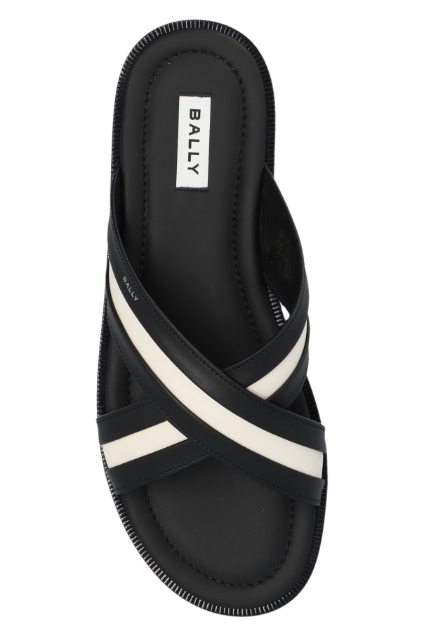 サンダル Bally Slide Sandal Gherry Bally Gherry Slides In White | ModeSens